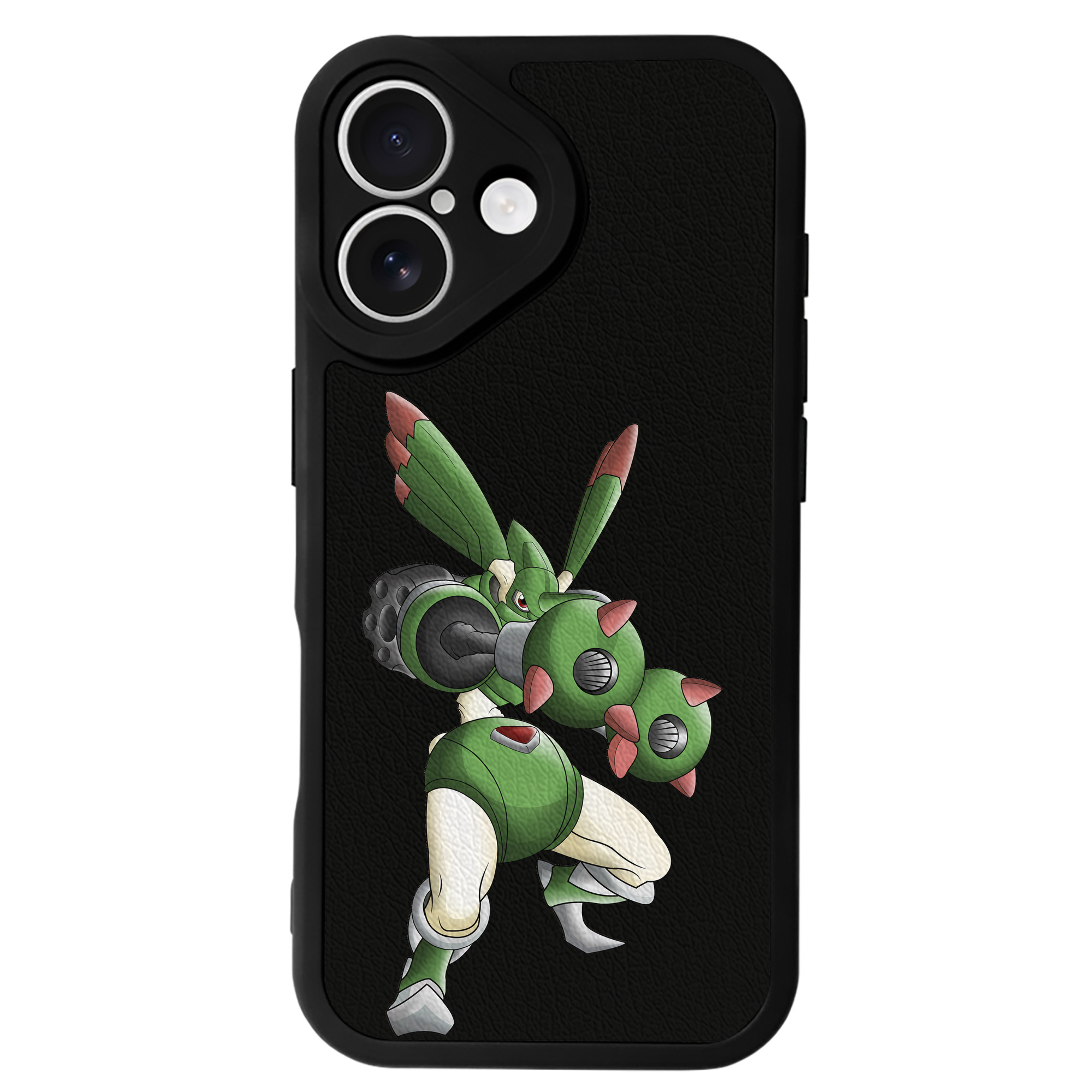 （画像用） Digimon デジタルモンスター/デジモン 【iPhone 16シリーズ対応】シリコンスマホケース（レザー調） 材質：シリコン
